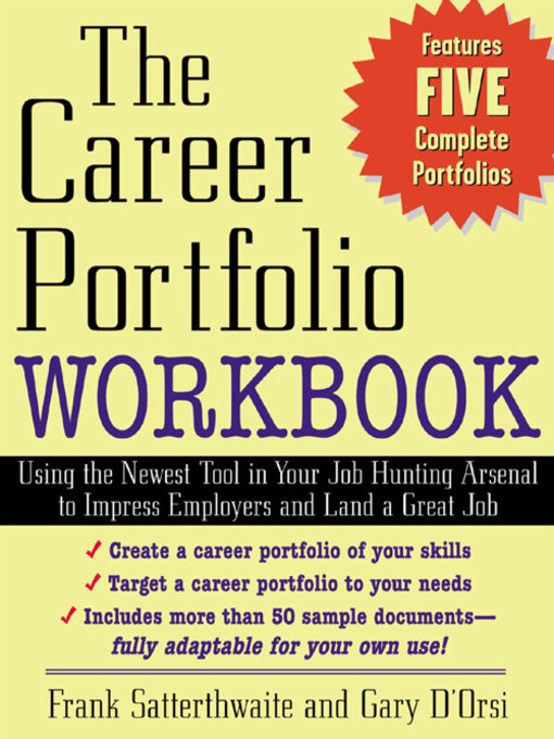 Title details for The Career Portfolio Workbook by Frank Satterthwaite - Wait list